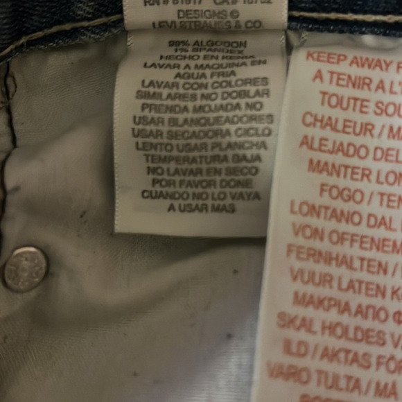 🔥🔥Host Pick🔥🔥Levi 511 jeans 14 (27x27)- - Picture 6 of 6